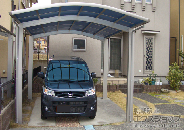 滋賀県大津市ののカーポート レイナワンポートZ 積雪〜20cm対応 施工例