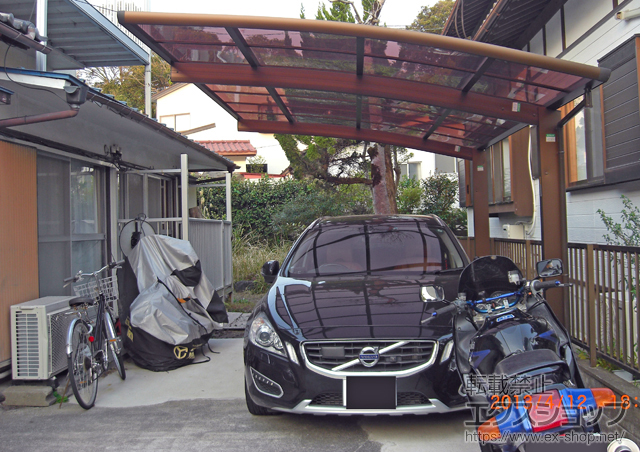 宮崎県宮崎市ののカーポート レイナポートグラン　積雪〜20cm対応 施工例