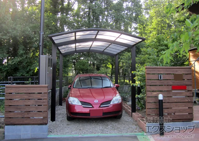 ��ʌ�����s��YKKAP�̃J�[�|�[�g ���C�i�����|�[�g�O�����@�ϐ�`20cm�Ή� �{�H��