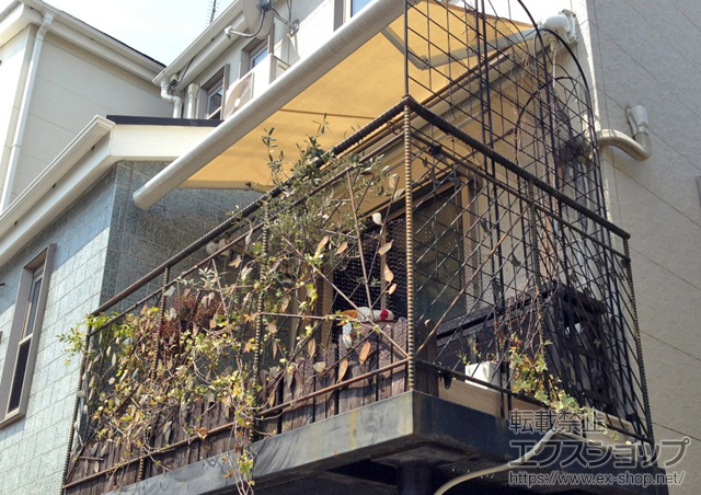 東京都世田谷区ののオーニング・日よけ マルキルックス フリューゲル 手動式 施工例