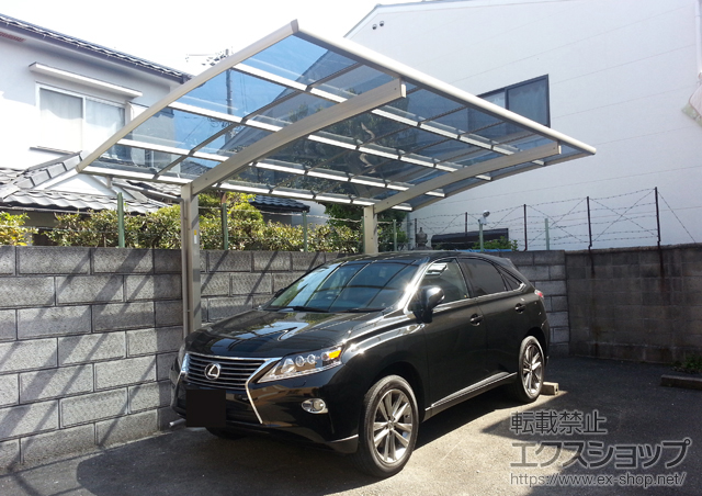 大阪府大阪市ののカーポート プレシオスポート 積雪〜20cm対応 施工例