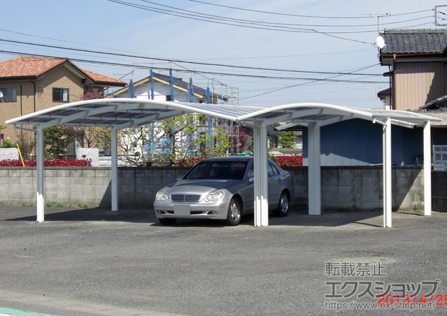 群馬県甘楽郡甘楽町ののカーポート レイナワンポートグラン　積雪〜20cm対応 施工例