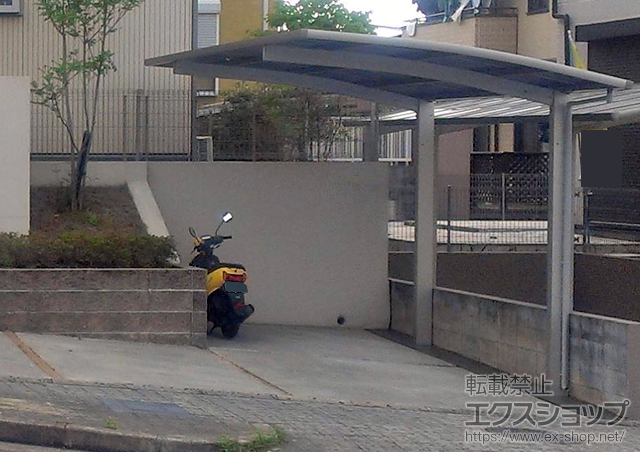 京都府木津川市ののカーポート レイナポートグラン　積雪〜20cm対応 施工例