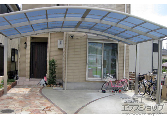 奈良県香芝市ののカーポート レイナツインポートグラン　積雪〜20cm対応 施工例