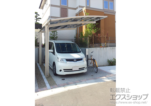 福岡県大野城市ののカーポート レイナポートグラン 積雪〜20cm対応 施工例