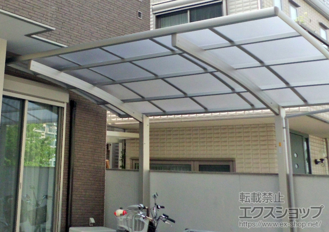 大阪府大阪市ののカーポート レイナポートグラン　積雪〜20cm対応 施工例