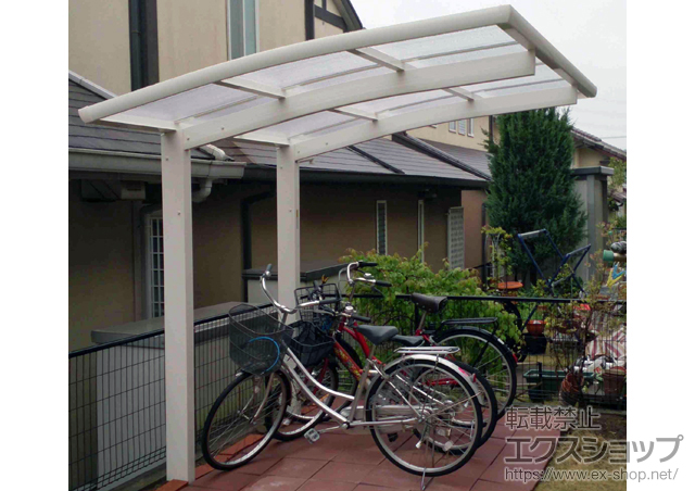 千葉県千葉市ののサイクルポート・駐輪場 レイナポート ミニ 積雪〜20ｃｍ対応 施工例