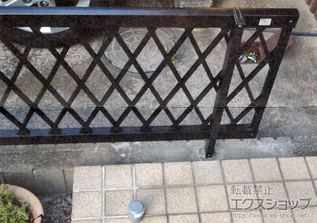 神奈川県横浜市ののフェンス・柵 シャレオR8型フェンス フリーポールタイプ 施工例