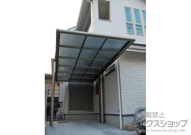 大阪府高槻市ののカーポート 4G 積雪〜20cm対応 施工例