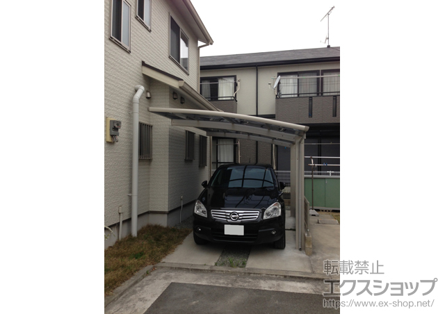 兵庫県加古川市ののカーポート レイナポートグラン 積雪〜20cm対応 施工例