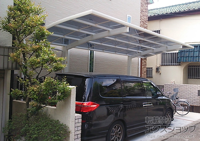 東京都西東京市ののカーポート レイナポートグラン　積雪〜20cm対応 施工例