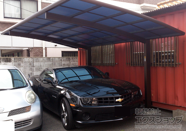 福岡県春日市ののカーポート レイナポートグラン　積雪〜20cm対応 施工例