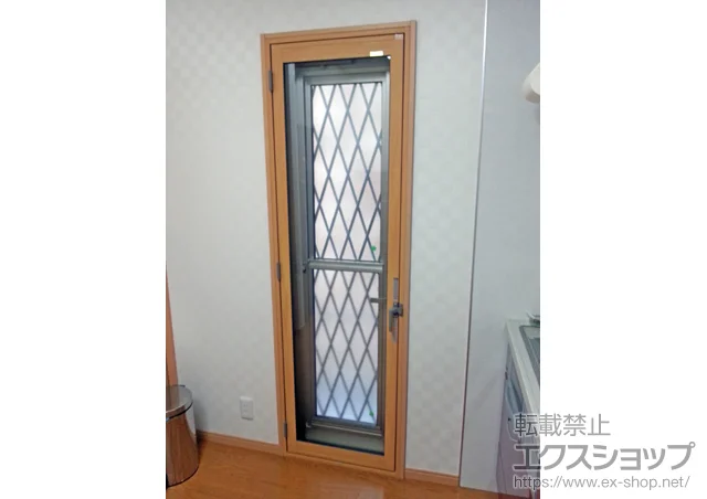 愛知県北名古屋市のの内窓（二重窓・二重サッシ） インプラス ダストバリア仕様 テラスドア(外観：右吊元) 施工例