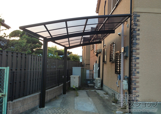 大阪府枚方市ののカーポート レイナポートグラン　積雪〜20cm対応 施工例