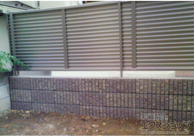 神奈川県横浜市ののフェンス・柵 プリレオＲ5型フェンス 施工例
