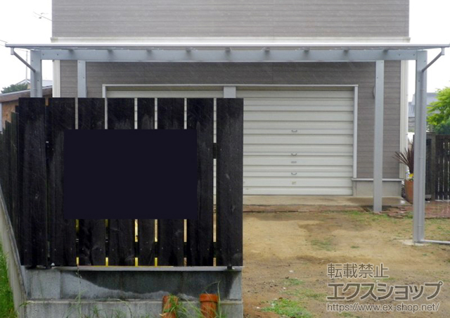 茨城県鹿嶋市ののカーポート エフルージュ ツイン 積雪〜20cm対応 施工例