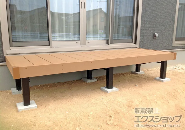 愛知県知多郡東浦町のYKKAPのウッドデッキ リウッドデッキ 200 施工例