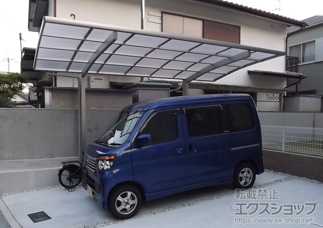 大阪府池田市ののカーポート レイナポートグラン　積雪〜20cm対応 施工例