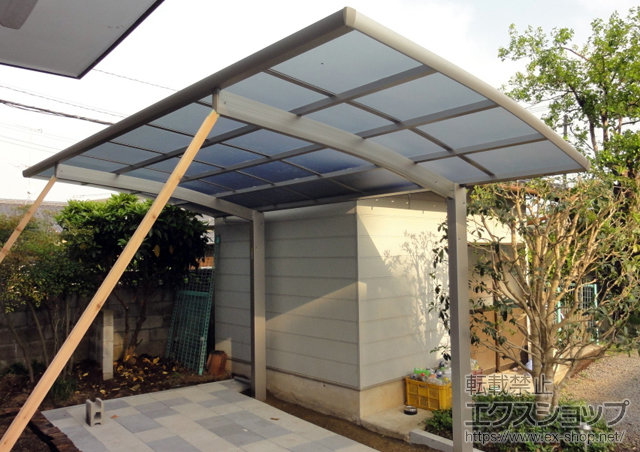 茨城県小美玉市ののカーポート レイナポートグラン　積雪〜20cm対応 施工例