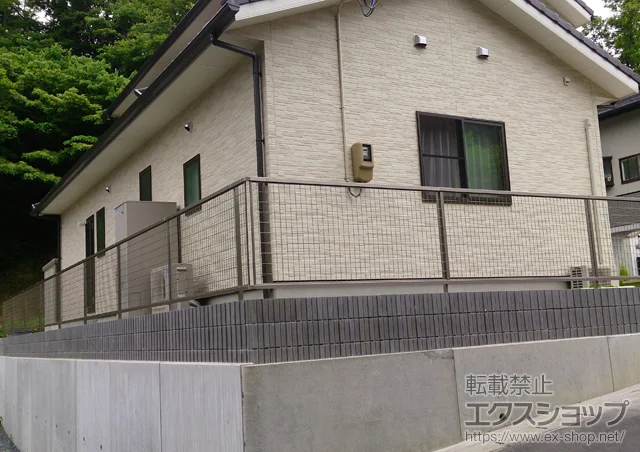 �{�錧�Ί��s��LIXIL ���N�V��(TOEX)�̃t�F���X�E��E�� �A���~���b�V���t�F���X1�^ �t���[�|�[���^�C�v �{�H��