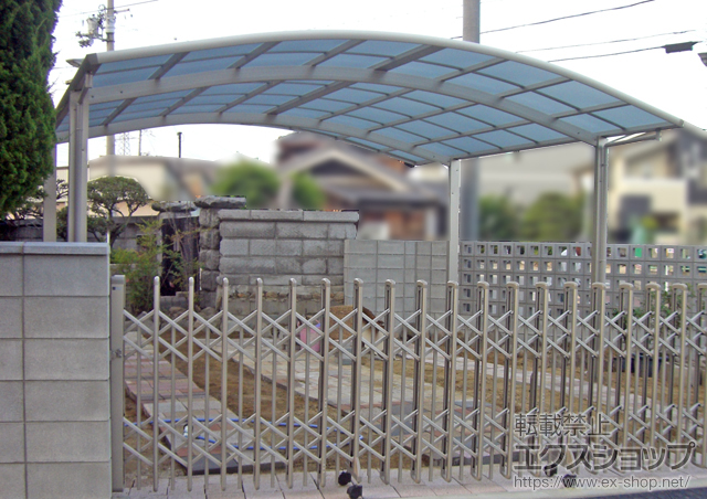 大阪府大阪市ののカーポート レイナツインポートグラン　積雪〜20cm対応 施工例