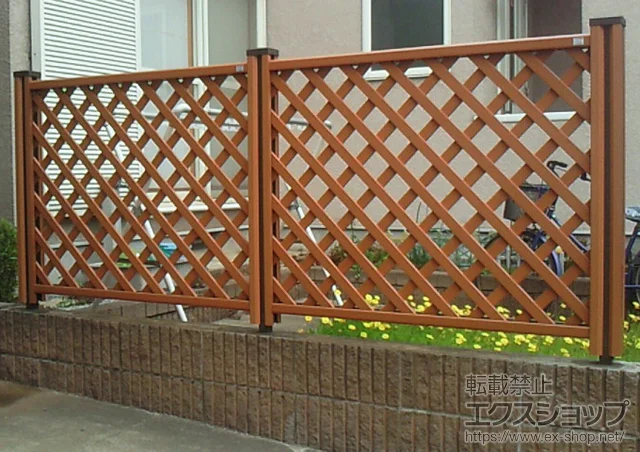 ��ʌ�����s��LIXIL ���N�V��(TOEX)�̃t�F���X�E��E�� �X�e�C�E�b�h�t�F���XM1�^ �Ԏd�؂�d�l �{�H��