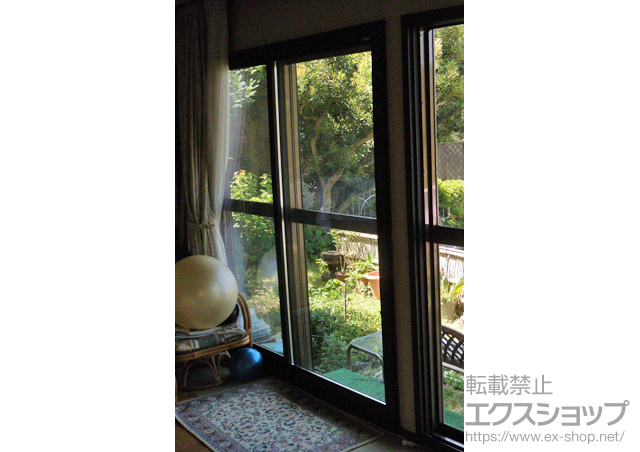 静岡県沼津市のの二重窓（内窓） インプラス ダストバリア仕様 引違い窓 2枚建 施工例