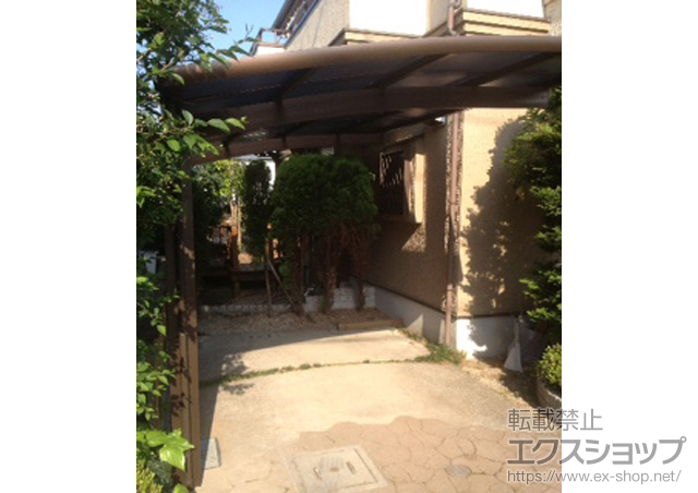 東京都三鷹市ののカーポート レイナポートグラン　積雪〜20cm対応 施工例