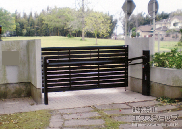 千葉県成田市ののカーゲート オーバードアS5型 電動式 施工例