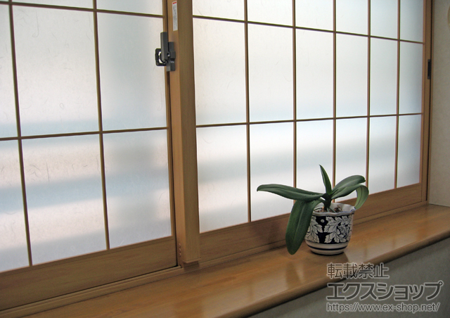 東京都狛江市のの二重窓（内窓） インプラス ダストバリア仕様 引違い窓 2枚建 施工例