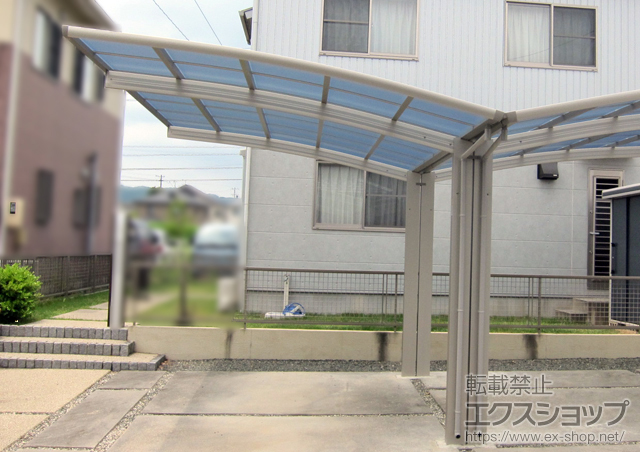 愛知県豊川市ののカーポート レイナポートグラン　積雪〜20cm対応 施工例