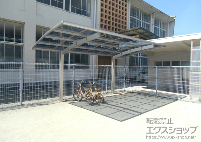 広島県尾道市ののカーポート プレシオスポート 積雪〜20cm対応 施工例