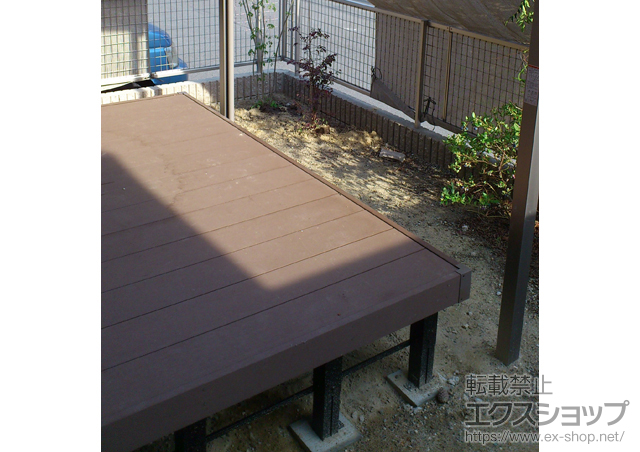 愛知県弥富市ののウッドデッキ リウッドデッキ200 施工例