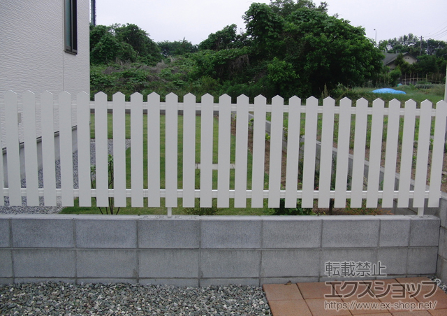 埼玉県比企郡滑川町ののフェンス・柵 レスティンフェンス7型 施工例