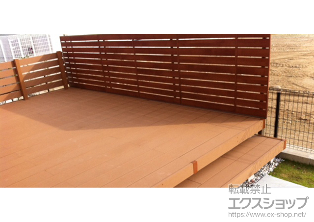 福岡県福岡市ののフェンス・柵 イーネットフェンス1F型 自由柱タイプ 施工例