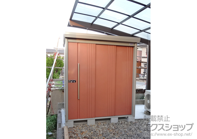 愛知県大府市のの物置・屋外倉庫 Mr.ストックマンダンディ 一般型（ND-Z1815 W ） 施工例