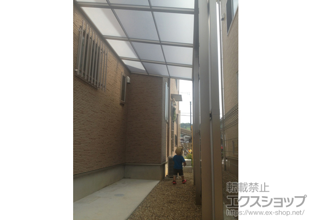 岐阜県多治見市ののストックヤード サンクストックヤード F型 正面パネルタイプ仕様 施工例