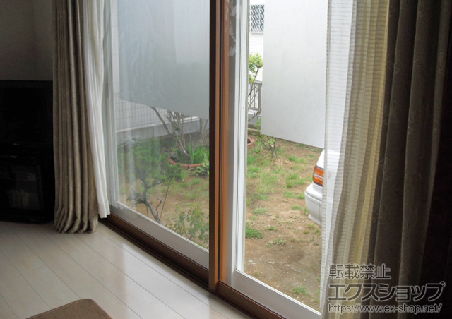 千葉県銚子市のの二重窓（内窓） インプラス ダストバリア仕様 ノックダウン品 引違窓 施工例