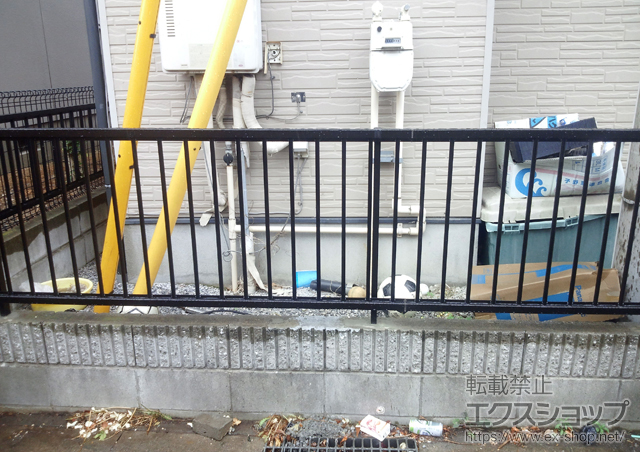 埼玉県春日部市ののフェンス・柵 ハイサモア フリーポールタイプ 施工例