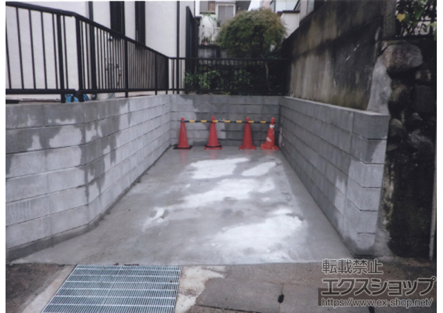 神奈川県川崎市ののフェンス・柵 ハイサモア フリーポールタイプ 施工例