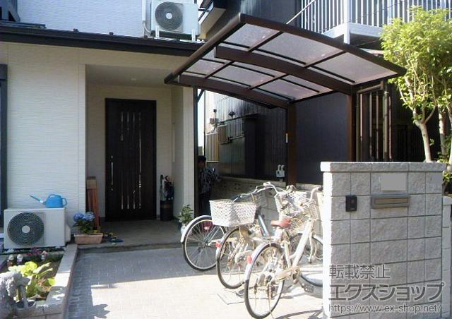 東京都練馬区ののサイクルポート・駐輪場 レイナポートグランミニ 積雪〜20cm対応 施工例