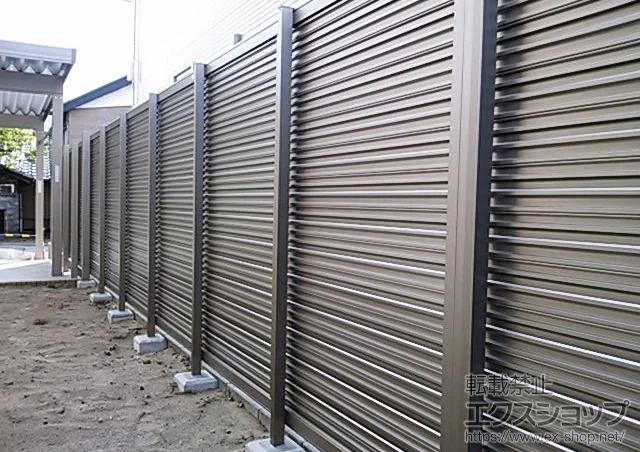 �V�����V���s��LIXIL ���N�V��(TOEX)�̃t�F���X�E��E�� �n�C�X�N���[���t�F���XA�^ �t���[�|�[���^�C�v �{�H��