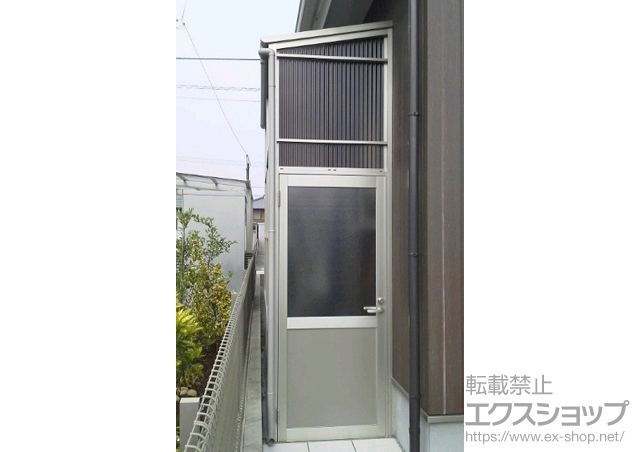 宮崎県宮崎市ののストックヤード ストックヤードII 片側ドア付きタイプ 積雪〜20cm対応 施工例