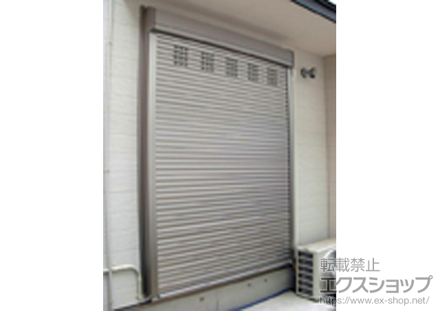 静岡県静岡市のLIXIL リクシル（トステム）の窓シャッター リフォームシャッター クワトロ 電動式 施工例