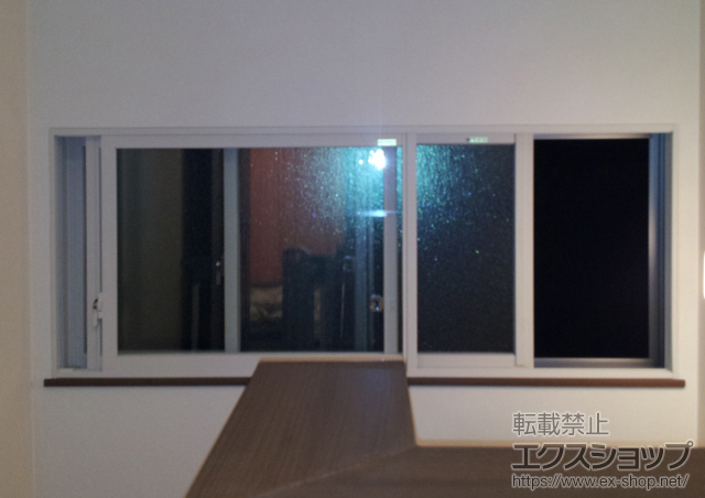 鹿児島県東佐多町のの二重窓（内窓） インプラス ダストバリア仕様 引違い窓 2枚建 施工例