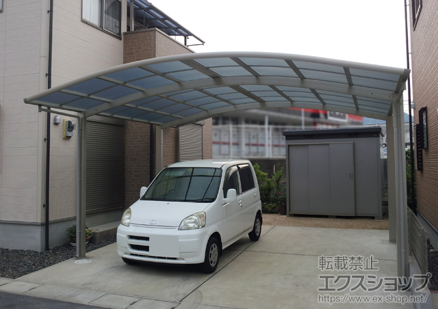 奈良県奈良市ののカーポート レイナツインポートグラン　積雪〜20cm対応 施工例