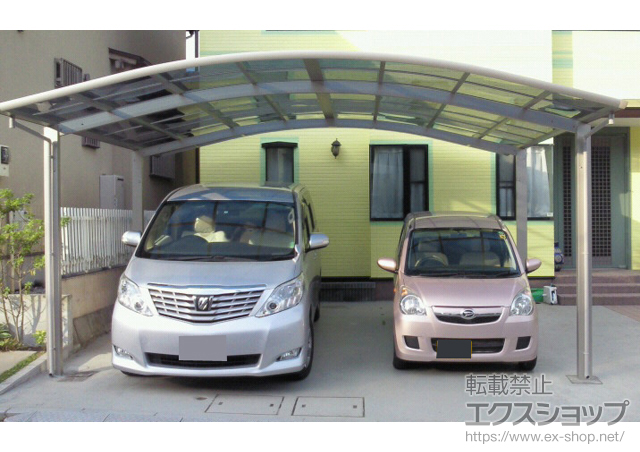 神奈川県横浜市ののカーポート レイナツインポートグラン　積雪〜20cm対応 施工例