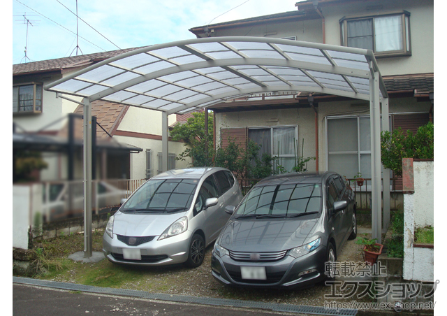 千葉県木更津市ののカーポート レイナツインポートグラン　積雪〜20cm対応 施工例