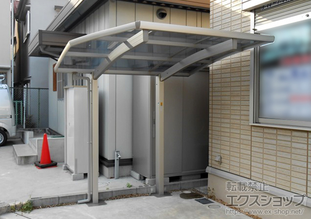 大阪府八尾市ののサイクルポート・駐輪場 プレシオスポート ミニ 施工例
