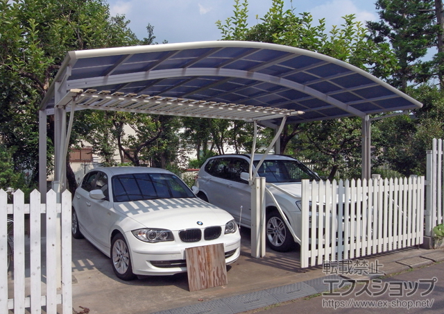東京都立川市ののカーポート レイナツインポートグラン　積雪〜20cm対応 施工例